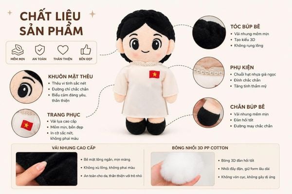 Gấu Bông Kỷ Yếu Áo Dài: Quà Tặng Tốt Nghiệp Độc Đáo, Hot Trend 2026