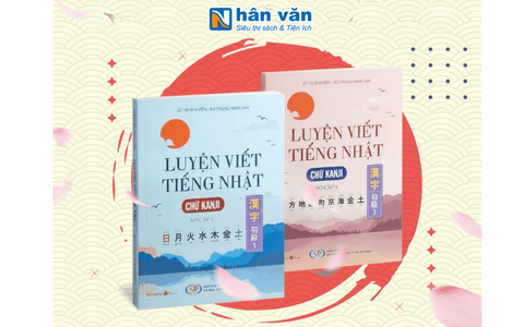 Review Combo Sách Luyện Viết Tiếng Nhật - Chữ Kanji Sơ Cấp 1&2
