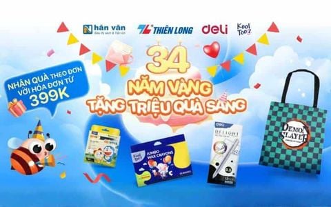 SINH NHẬT NHÂN VĂN: 34 NĂM VÀNG TẶNG TRIỆU QUÀ SANG