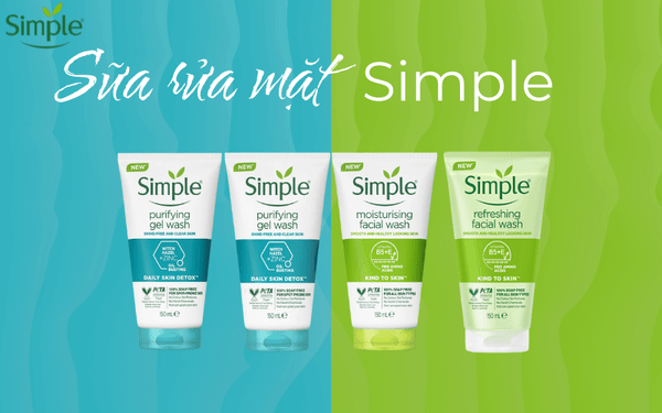 Review Tất Tần Tật Các Dòng Sửa Rửa Mặt Simple