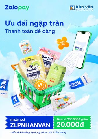Ưu Đãi Ngập Tràn - Thanh Toán Dễ Dàng Cùng ZaloPay Tại Nhân Văn