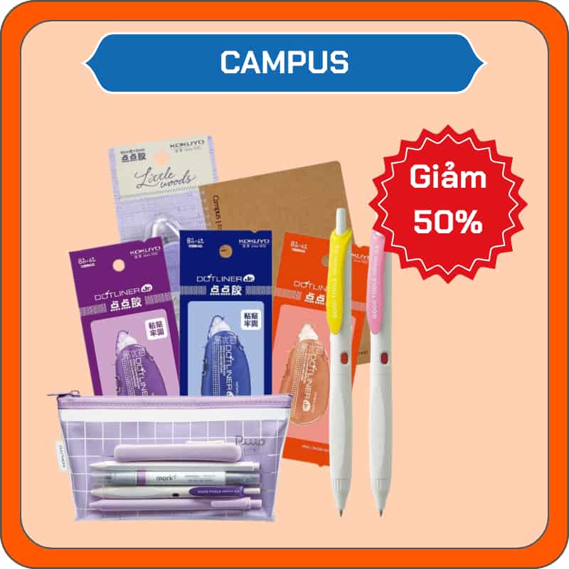 Campus Giảm 50%