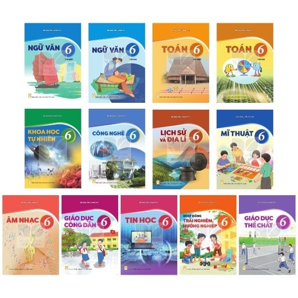 Bộ sách giáo khoa lớp 6 - Kết Nối Tri Thức 2026