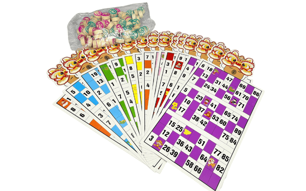 Bộ cờ lô tô giáy in bóng - nhanvan.vn