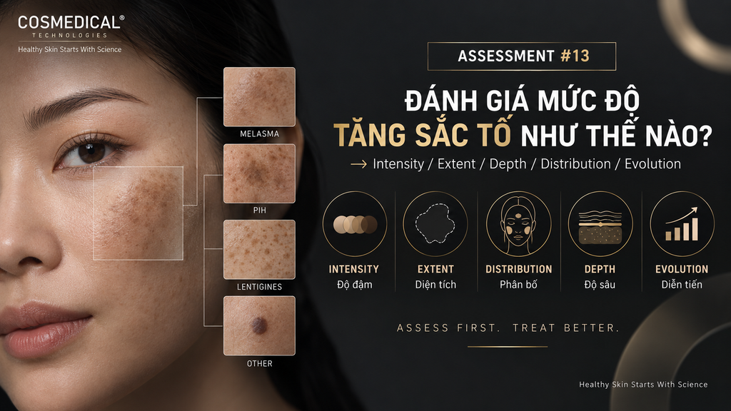 ASSESSMENT #13 — Đánh giá mức độ tăng sắc tố như thế nào?