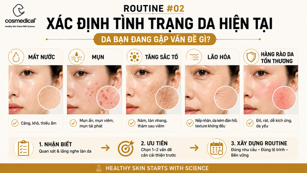 ROUTINE #02 — Xác định tình trạng da hiện tại