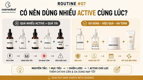 ROUTINE #07 — Có nên dùng nhiều Active cùng lúc?