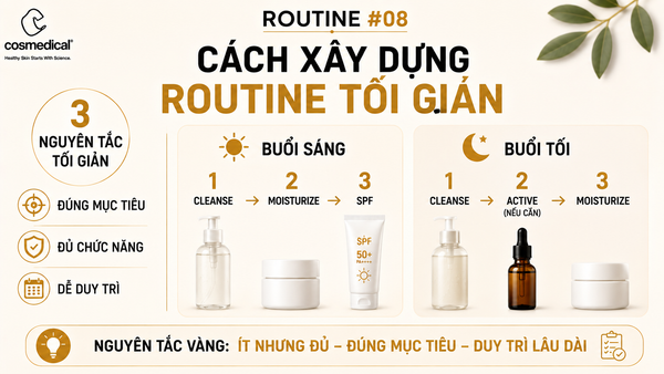 ROUTINE #08 — Cách xây dựng routine tối giản