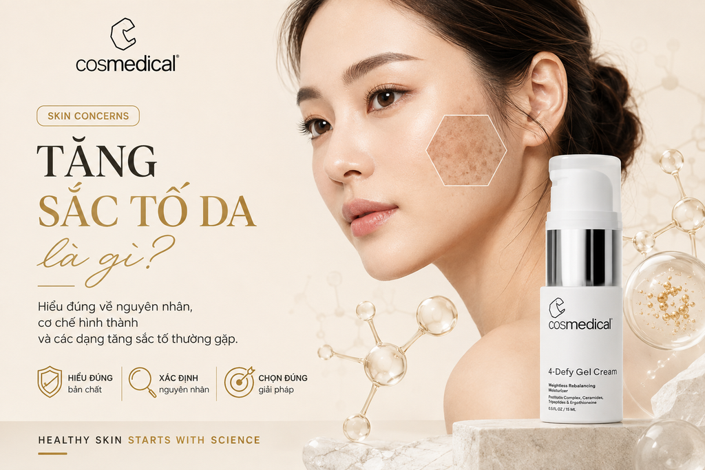 Tăng sắc tố da là gì? Hiểu đúng về nguyên nhân và cơ chế hình thành