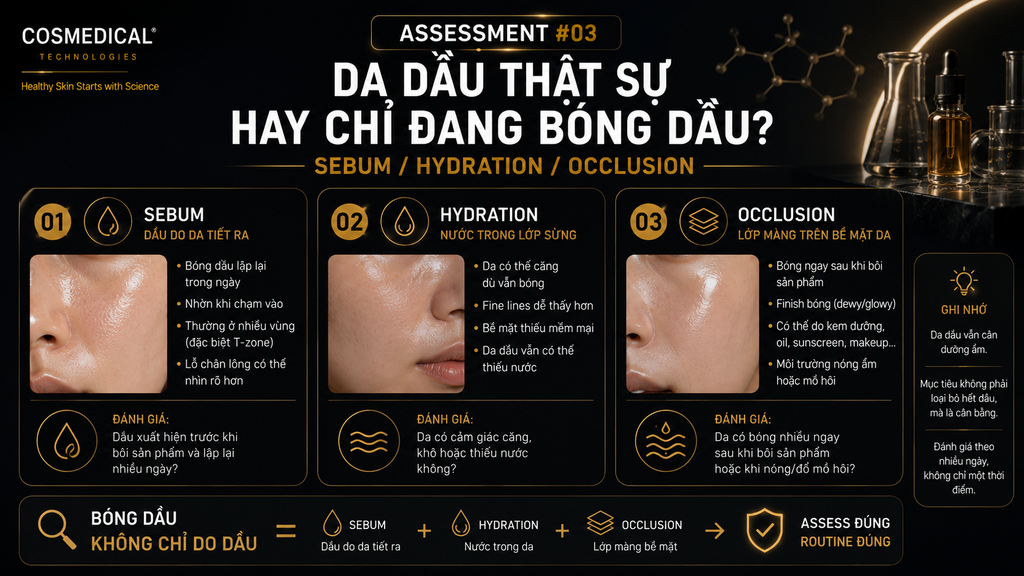 ASSESSMENT #03 — Da dầu thật sự hay chỉ đang bóng dầu?