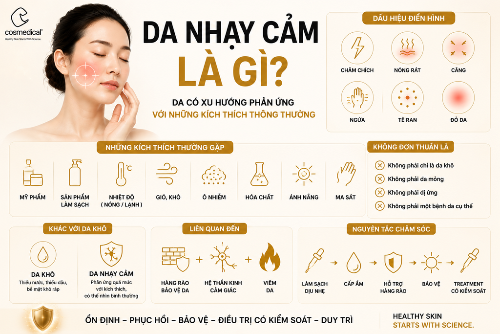 Da nhạy cảm là gì?