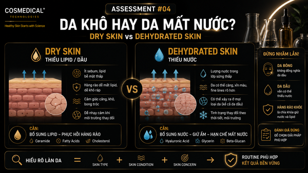 ASSESSMENT #04 — Da khô hay da mất nước?
