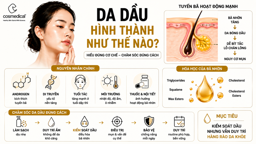 Da dầu hình thành như thế nào?