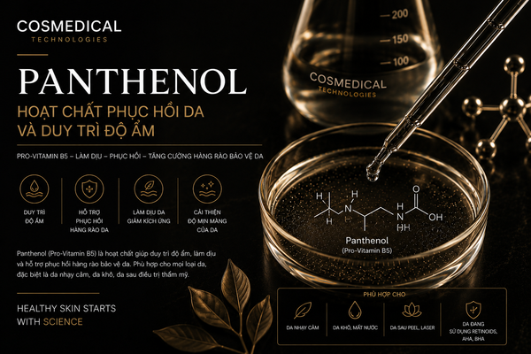 Panthenol là gì? Vì sao Pro-Vitamin B5 là 