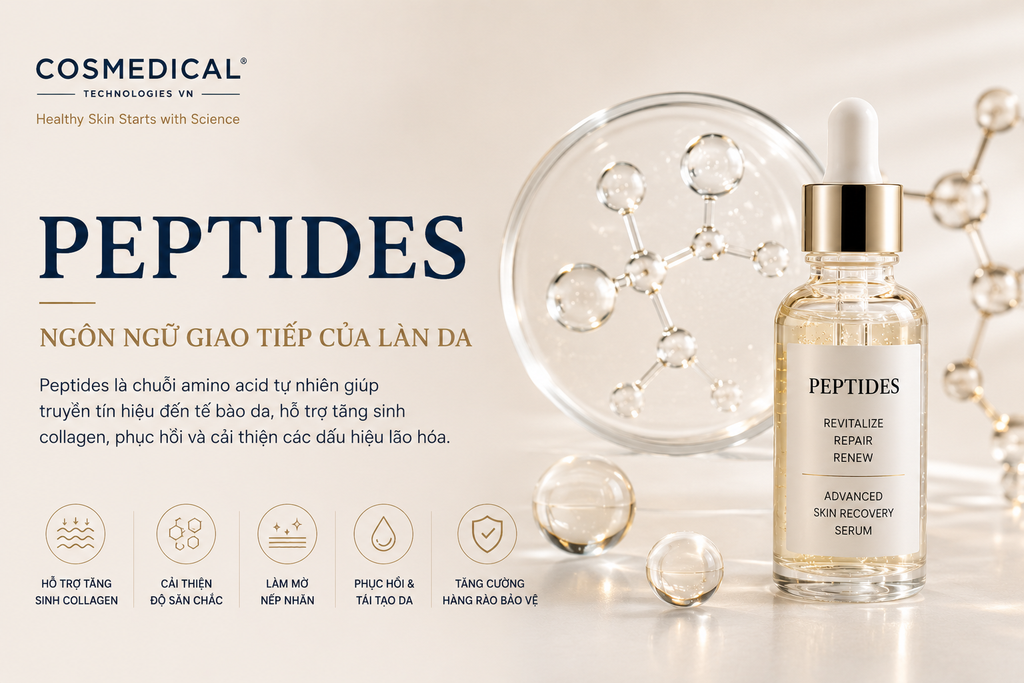 Peptides là gì? Vì sao Peptides được xem là 