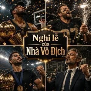 Xì gà chiến thắng và Champagne - Nghi lễ của nhà vô địch