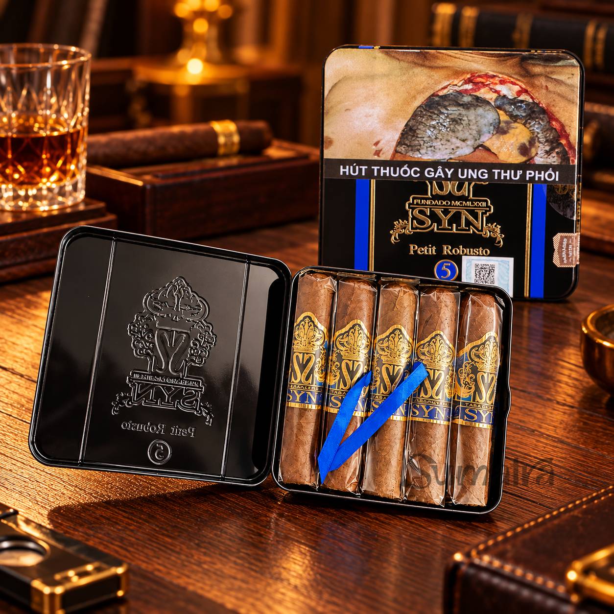 Tabacalera SYN Maduro Petit Robusto