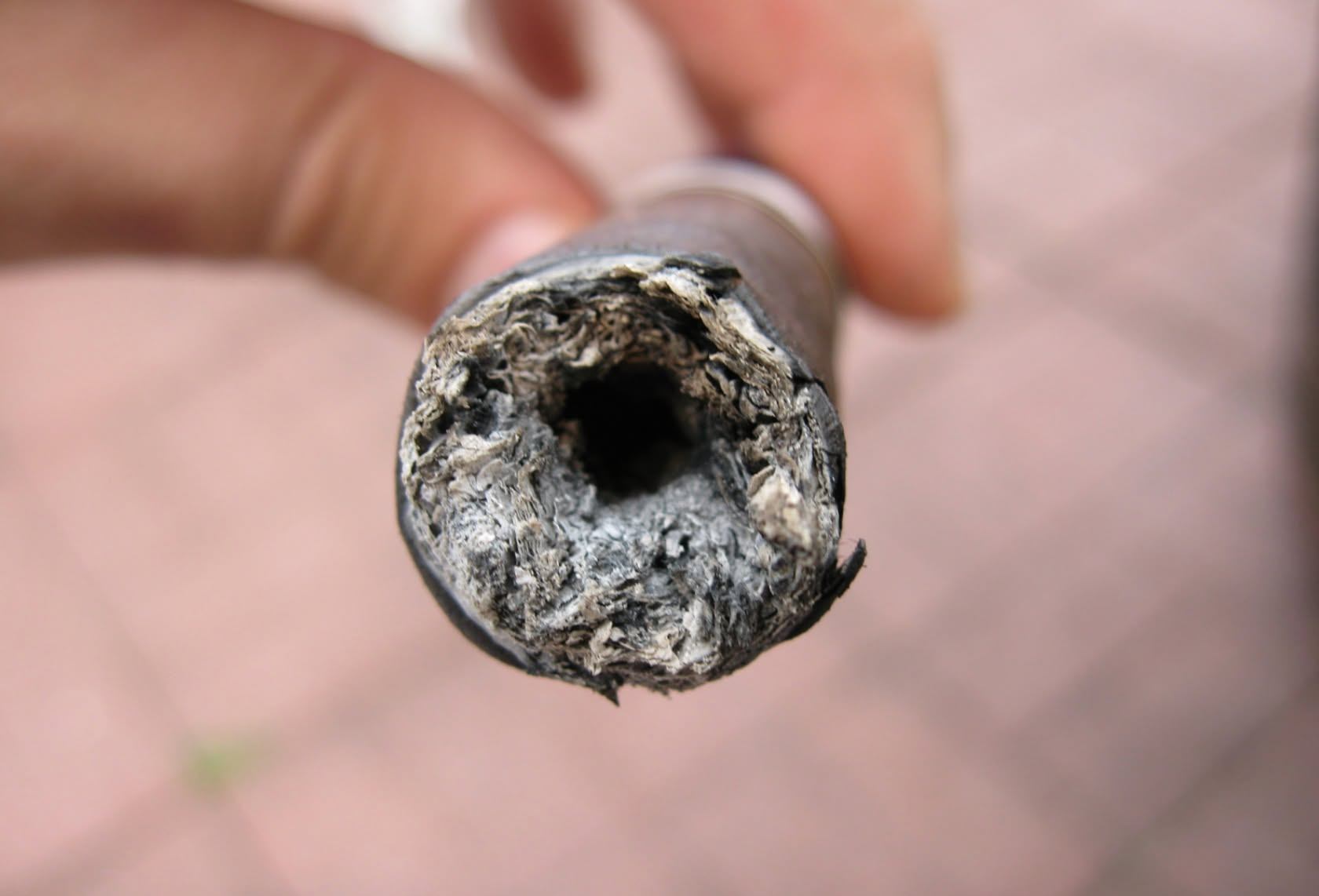cigar tunneling, xì gà cháy không đều, lỗi cháy xì gà
