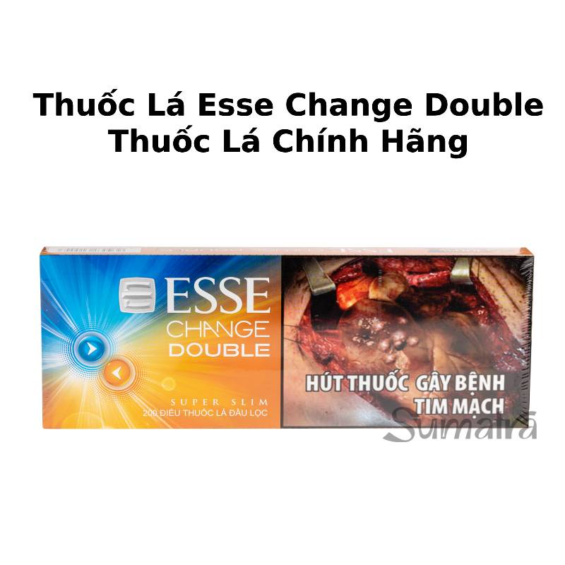 Thuốc Lá ESSE Change Double – Thuốc Lá 2 Viên Bấm Hương Trái Cây