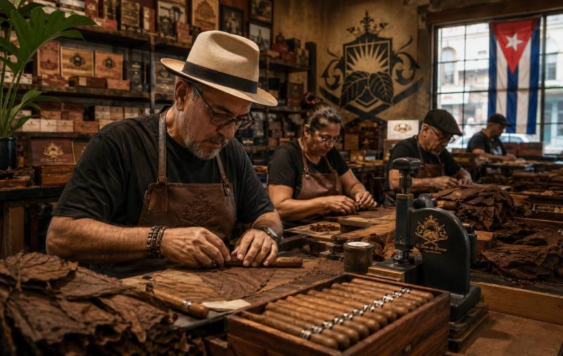El Titan de Bronze, STG, Scandinavian Tobacco Group, General Cigar, xì gà Miami