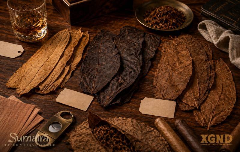 các loại lá xì gà, lá thuốc xì gà, tobacco cigar, xì gà cao cấp