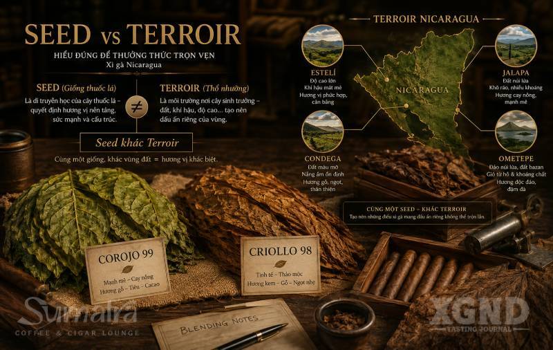lá thuốc xì gà Nicaragua, xì gà Nicaragua, cigar Nicaragua