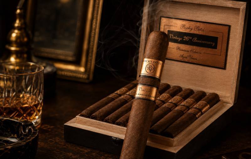 Rocky Patel Vintage 26th Anniversary Robusto, xì gà Rocky Patel, xì gà Nicaragua