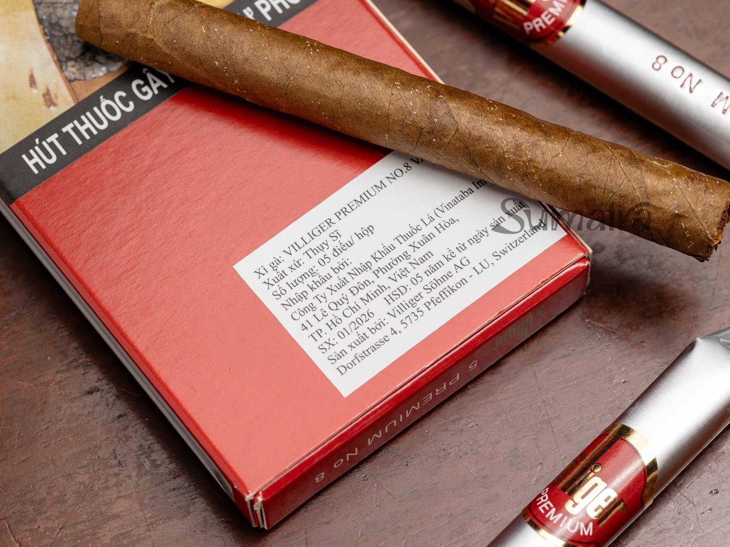 xi ga chinh hang, xi ga sua villiger, xi ga villiger preimum no 8