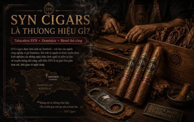 Tabacalera SYN, SYN Cigars, xì gà SYN Dominica