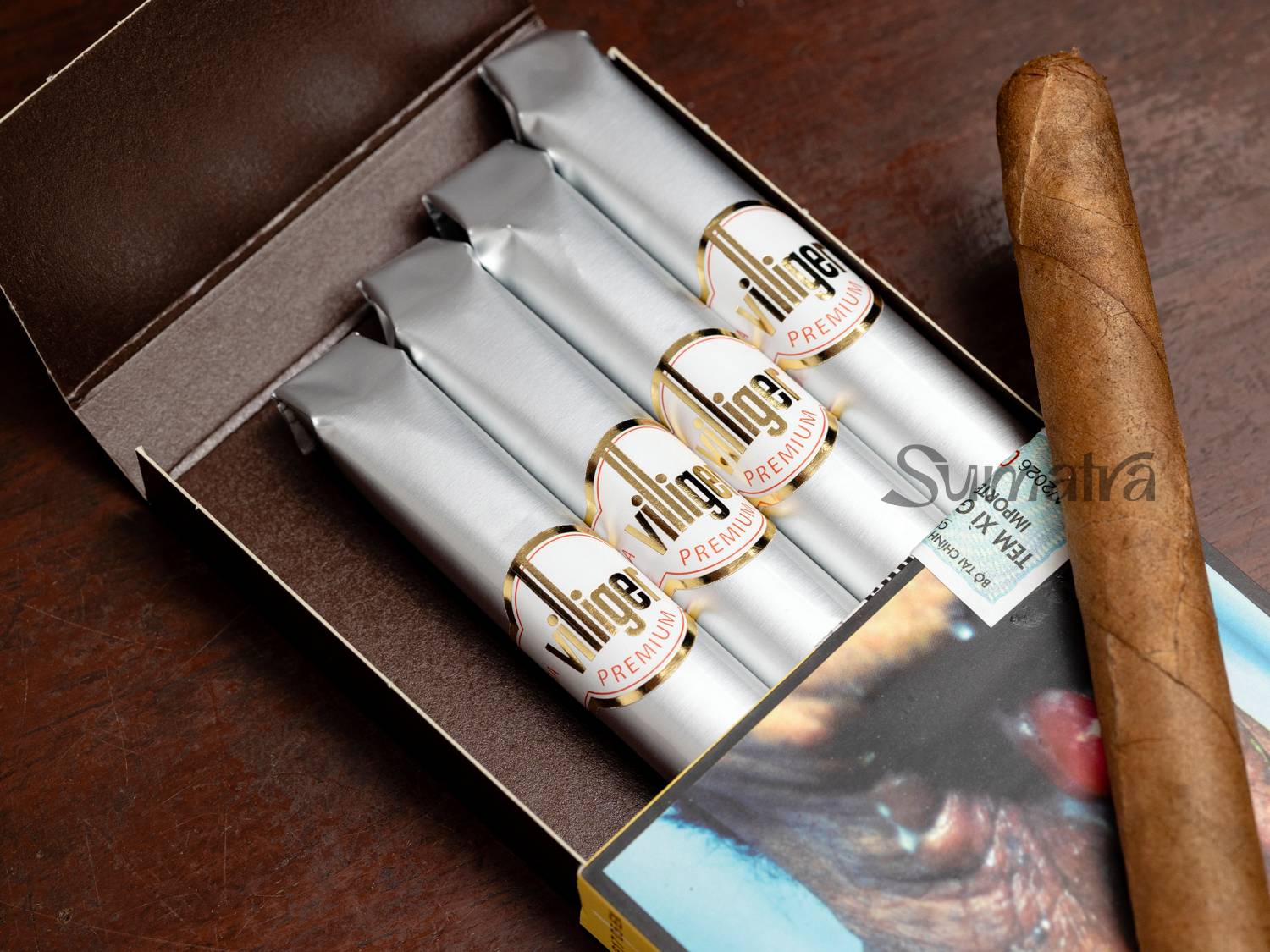 Cigar Villiger Premium No.3 Sumatra – Xì Gà Chính Hãng