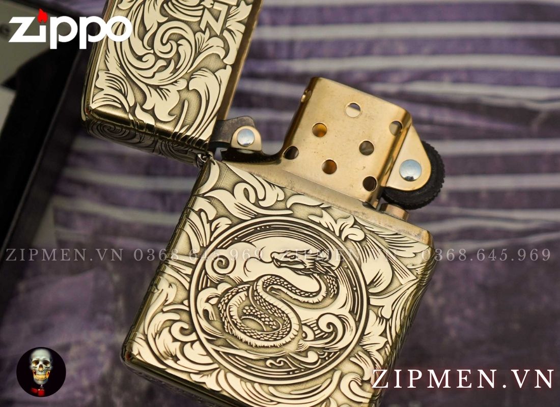 Zippo Armor Limited chủ đề 12 con giáp tuổi Rắn