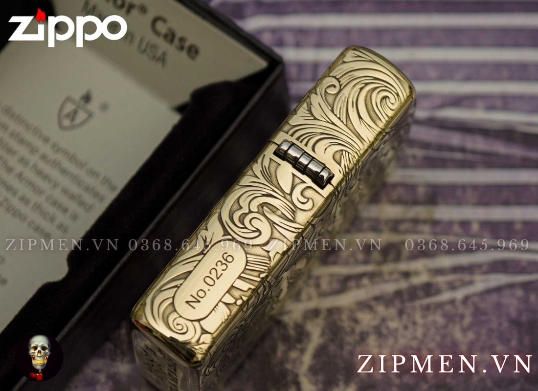 Zippo Armor Limited chủ đề 12 con giáp tuổi Rắn