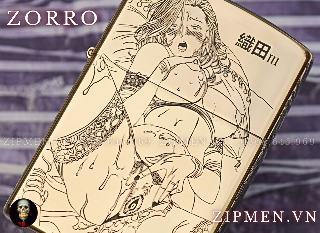 Bật lửa zorro chủ đề cô gái sexy girl