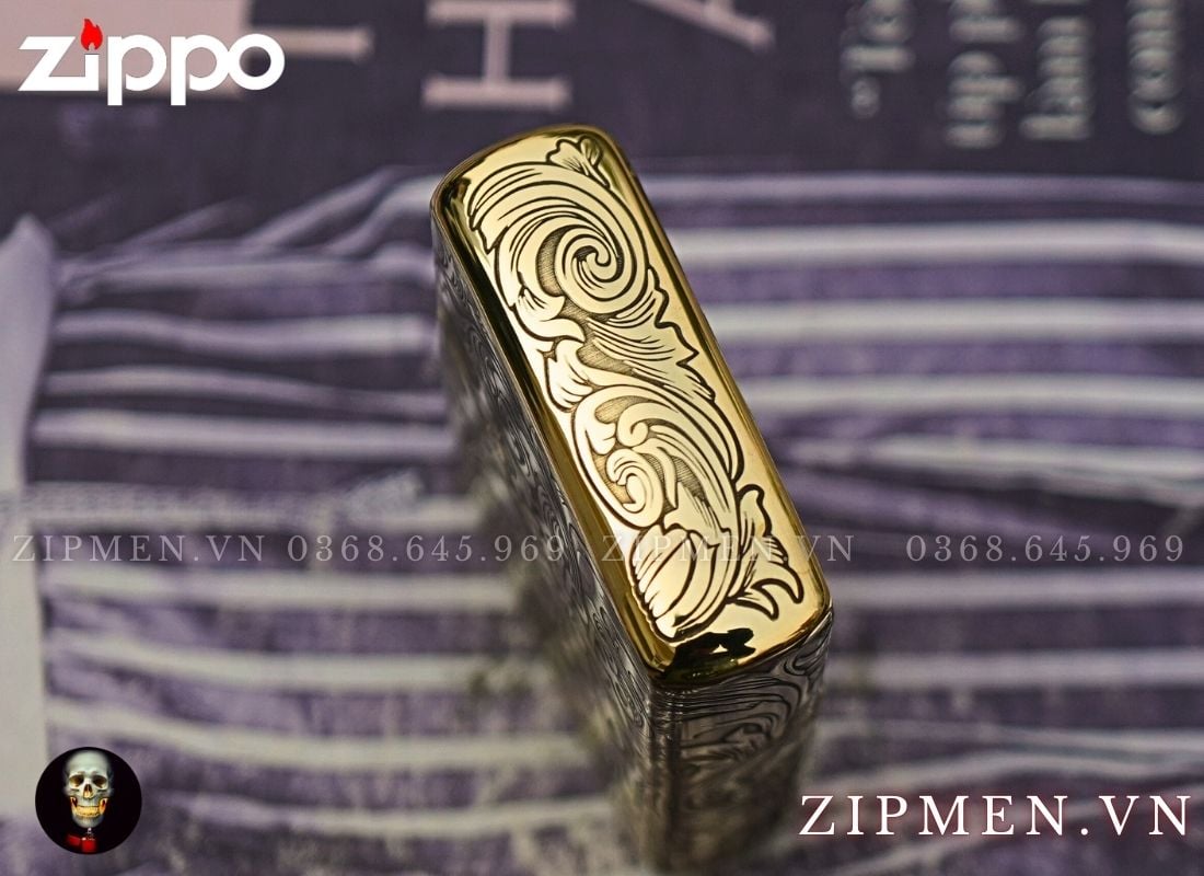 Zippo Armor Limited chủ đề 12 con giáp tuổi sửu