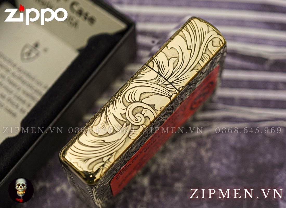 Zippo Armor Limited chủ đề 12 con giáp tuổi sửu