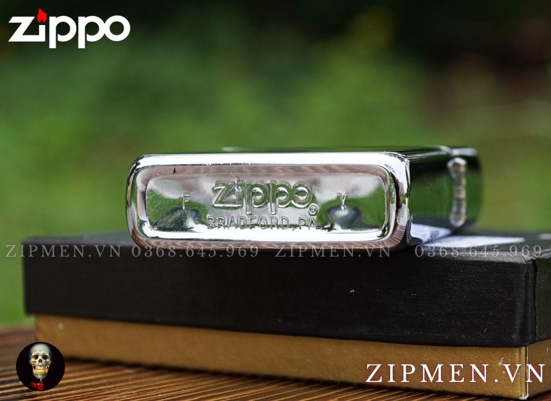 Hộp quẹt Zippo la mã 1989 chủ đề tổng thống Dwight D. Eisenhower