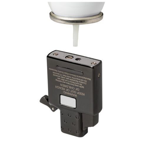 Ruột Zippo Gas Butane một tia lửa màu đen ebony