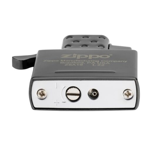 Ruột Zippo Gas Butane một tia lửa màu đen ebony