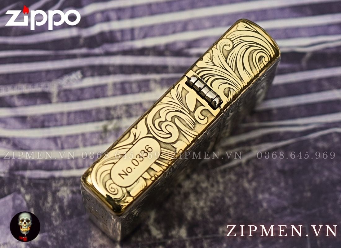 Zippo Armor Limited chủ đề 12 con giáp tuổi sửu