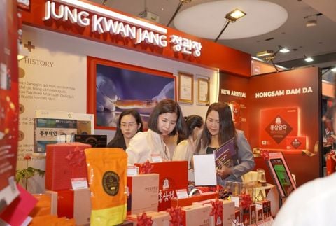 KGC Jung Kwan Jang Mang Không Gian Trải Nghiệm Hồng Sâm Hàn Quốc Đến K-TREND VINA EXPO 2026