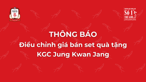 THÔNG BÁO ĐIỀU CHỈNH GIÁ BÁN SET QUÀ TẶNG