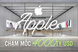 Apple chạm mốc 4000 tỷ USD nhưng vẫn bị 2 đối thủ khác 'vượt mặt' trong cuộc đua nghìn tỷ