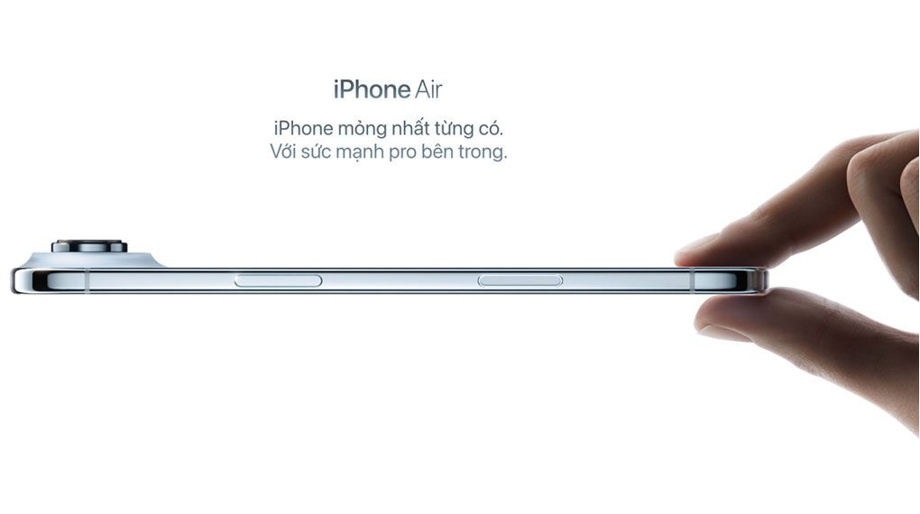 iPhone Air gây bất ngờ