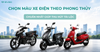 Chọn màu xe điện theo phong thủy chuẩn nhất giúp thu hút tài lộc