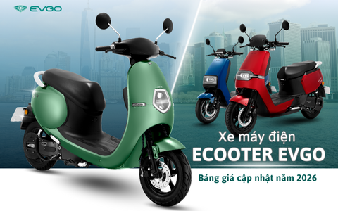 Bảng giá xe máy điện ECOOTER EVGO mới nhất 2026