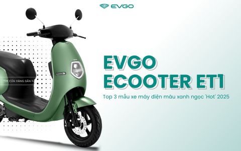 Top 3 mẫu xe máy điện màu xanh ngọc 'HOT' năm 2025