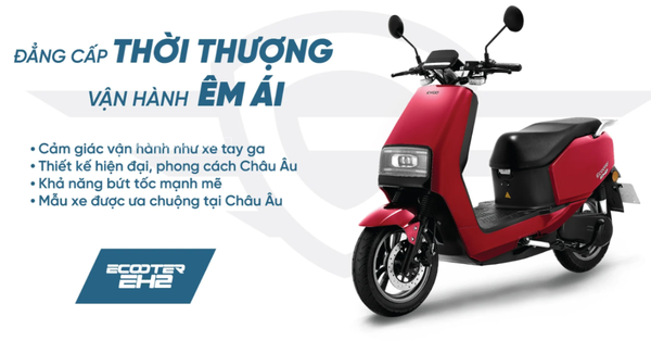 Xe điện EVGO ECOOTER EH2 dành cho học sinh