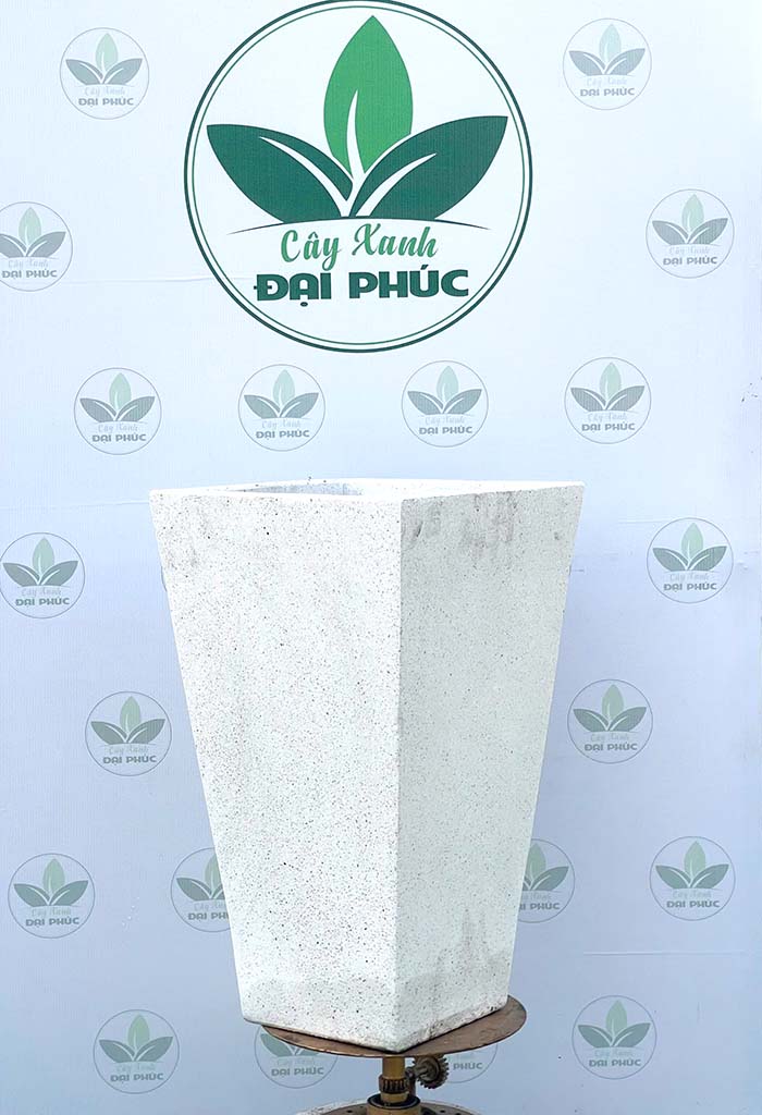 chậu xi măng đá mài