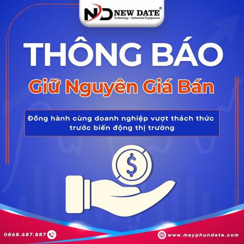 THÔNG BÁO TỪ NEW DATE: GIỮ NGUYÊN GIÁ BÁN - ĐỒNG HÀNH CÙNG DOANH NGHIỆP VƯỢT THÁCH THỨC TỪ BIẾN ĐỘNG THỊ TRƯỜNG
