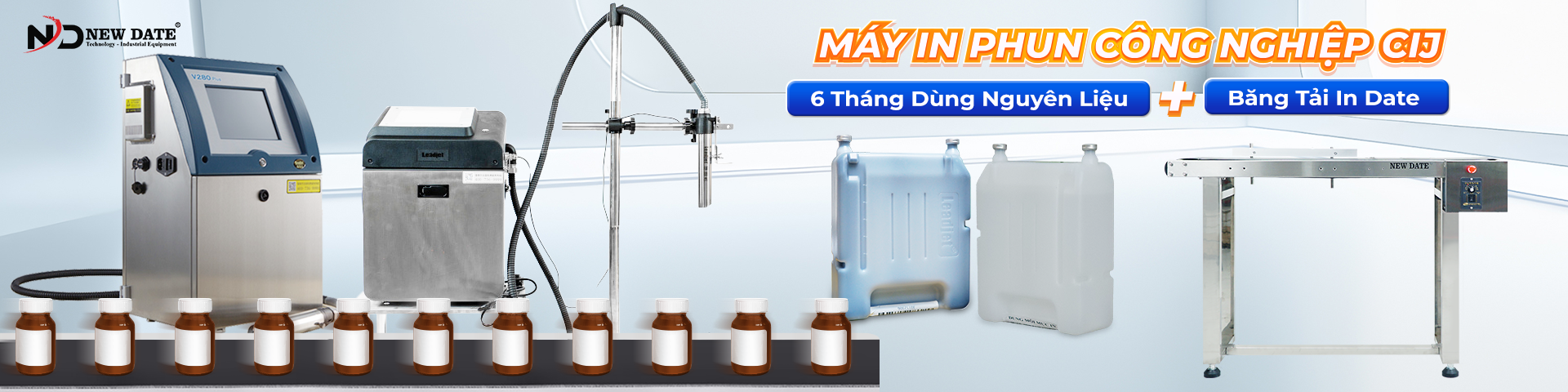 Máy In Date - Máy Phun Date Chính Hãng Tại New Date